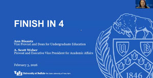 University at Buffalo Finish in 4 webinar thumbnail