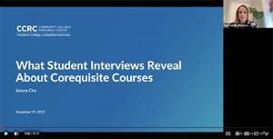 What Student Interviews Reveal About Placement, Pacing, and Advising in Corequisite Courses video thumbnail