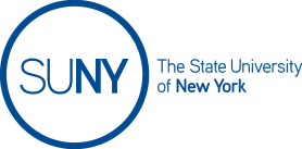 The State University of New York - logo Blue